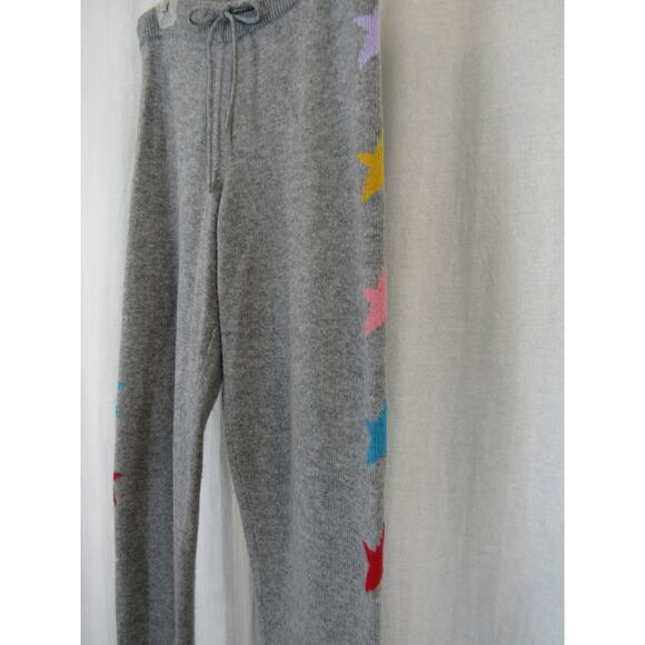 Chinti & Parker XS Multi Stars Wool-Cashmere Track Pants Grey Gray Joggers - Picture 3 of 8